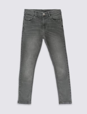 Cotton with Stretch Slim Fit Denim Jeans &#40;3-14 Years&#41;